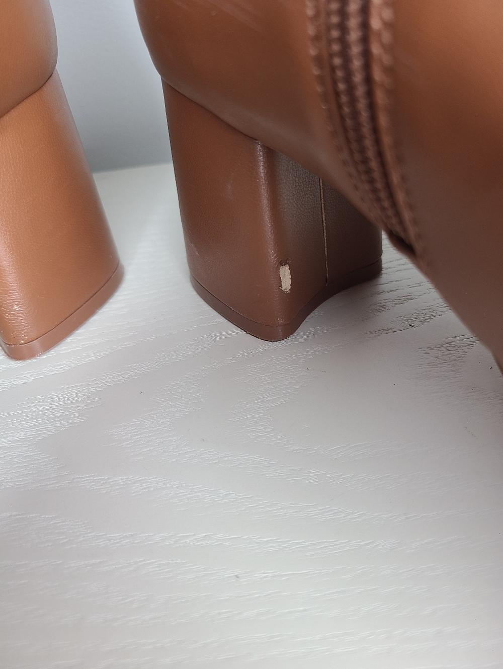 Aerosoles Brown Platform Boots π€ Size 8.5 Y2K - Picture 6 of 14